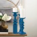Cadiz Blue Artisan Candleholder